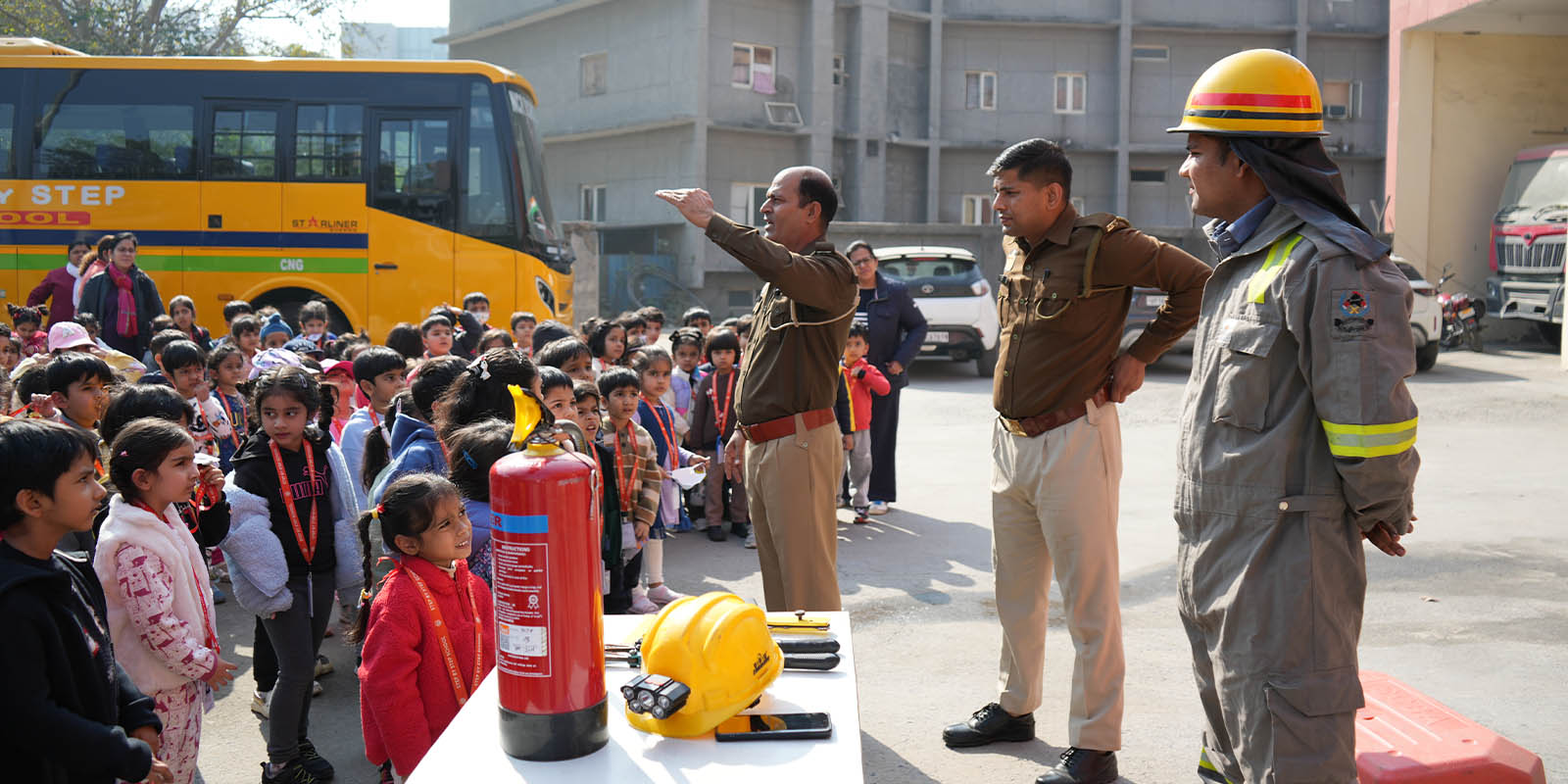 Nursery’s Fire Station Visit- Detail
